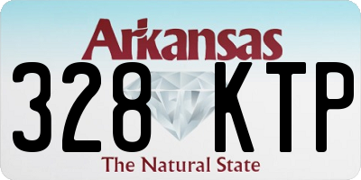 AR license plate 328KTP