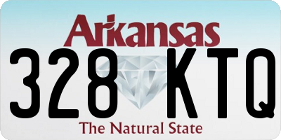AR license plate 328KTQ