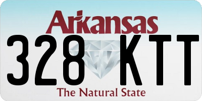 AR license plate 328KTT