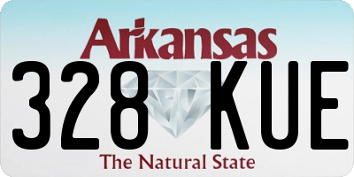 AR license plate 328KUE