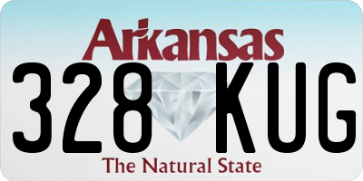AR license plate 328KUG