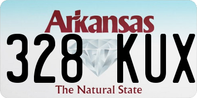 AR license plate 328KUX