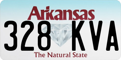 AR license plate 328KVA