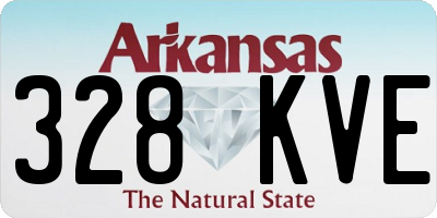 AR license plate 328KVE