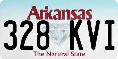 AR license plate 328KVI