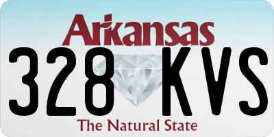 AR license plate 328KVS