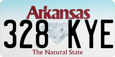 AR license plate 328KYE
