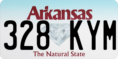 AR license plate 328KYM