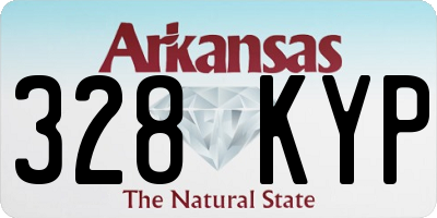 AR license plate 328KYP