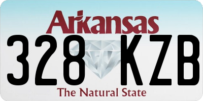 AR license plate 328KZB
