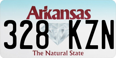 AR license plate 328KZN