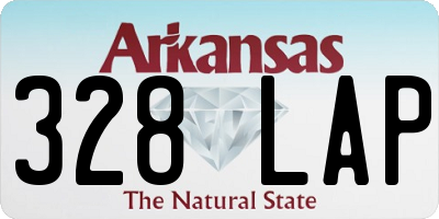 AR license plate 328LAP