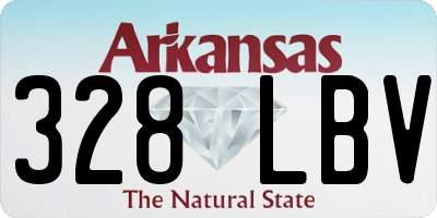 AR license plate 328LBV