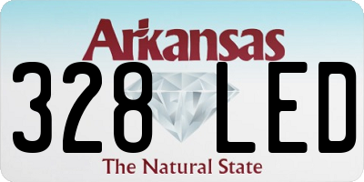 AR license plate 328LED