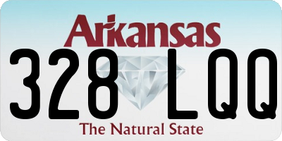 AR license plate 328LQQ