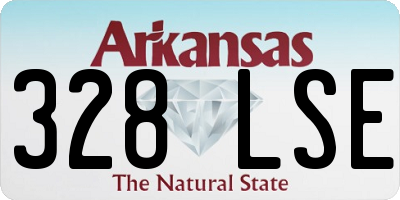 AR license plate 328LSE