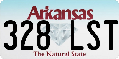 AR license plate 328LST