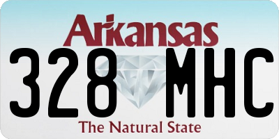 AR license plate 328MHC