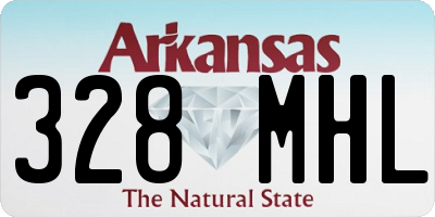 AR license plate 328MHL
