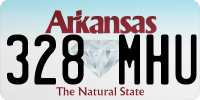 AR license plate 328MHU