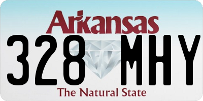 AR license plate 328MHY