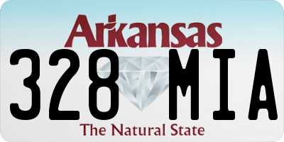AR license plate 328MIA