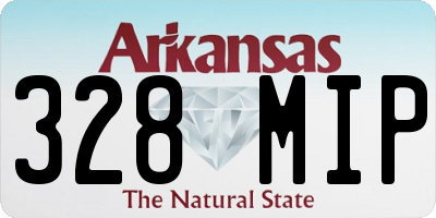 AR license plate 328MIP