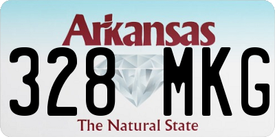 AR license plate 328MKG