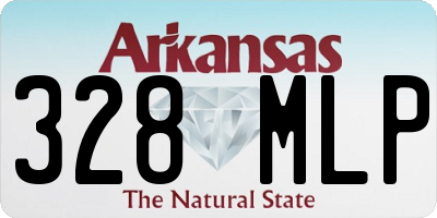 AR license plate 328MLP