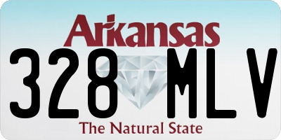 AR license plate 328MLV