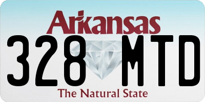 AR license plate 328MTD
