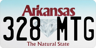 AR license plate 328MTG