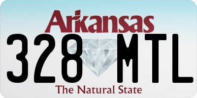 AR license plate 328MTL