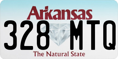 AR license plate 328MTQ