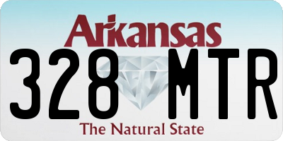 AR license plate 328MTR
