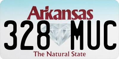 AR license plate 328MUC