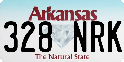 AR license plate 328NRK