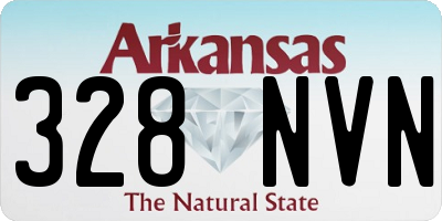 AR license plate 328NVN
