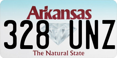 AR license plate 328UNZ