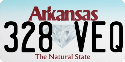 AR license plate 328VEQ