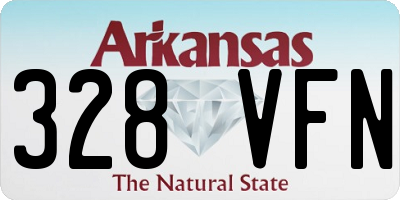 AR license plate 328VFN