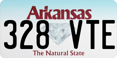 AR license plate 328VTE