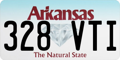 AR license plate 328VTI