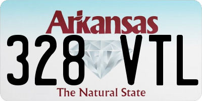 AR license plate 328VTL