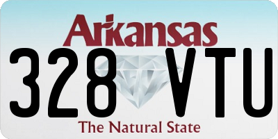 AR license plate 328VTU