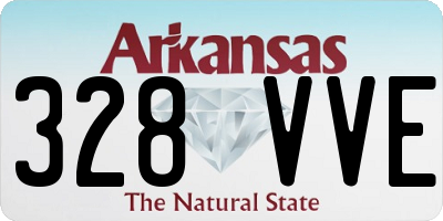 AR license plate 328VVE
