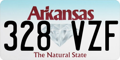 AR license plate 328VZF