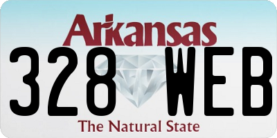 AR license plate 328WEB