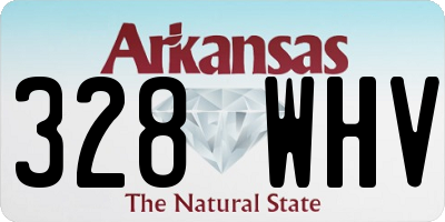 AR license plate 328WHV