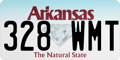 AR license plate 328WMT